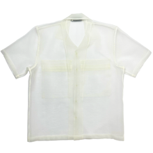 Load image into Gallery viewer, translucent 2-pocket shirt (cream)