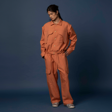 Load image into Gallery viewer, 6-pocket utility pants (orange)